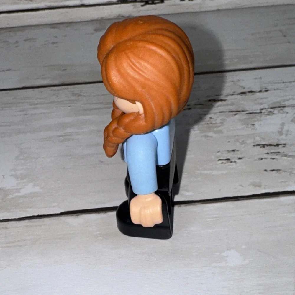 Lego Duplo Anna Princess Disney Frozen Minifig Figure Red Headed Girl Braids